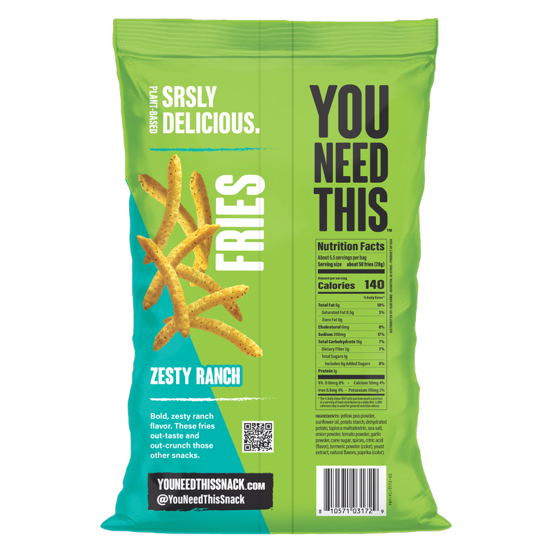 You Need This Zesty Ranch Fries 5.5oz