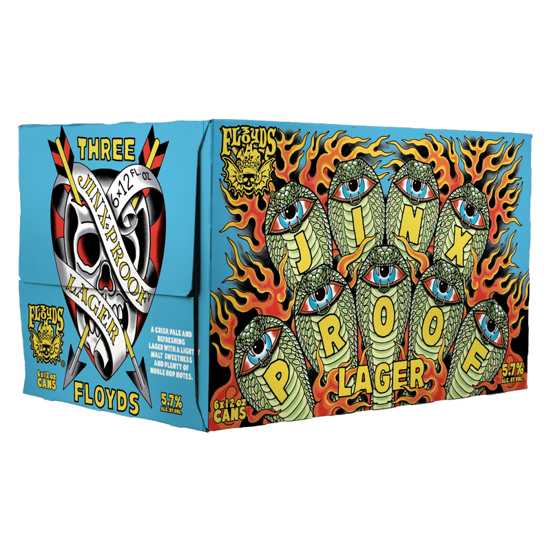Three Floyds Jinx Proof Lager 6pk 12oz Can 5.7% ABV