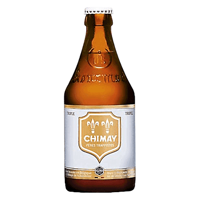 Chimay Cinq Cents White Single 11.2oz Btl 8.0% ABV