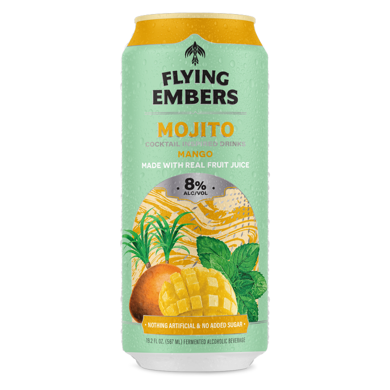 Flying Embers Mango Mojito 19.2oz Can 8% ABV