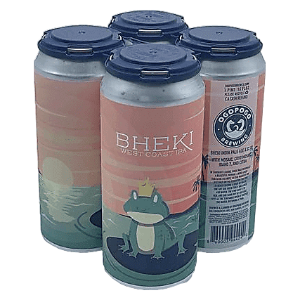 Ogopogo Brewing Bheki West Coast IPA 4pk 16oz Can