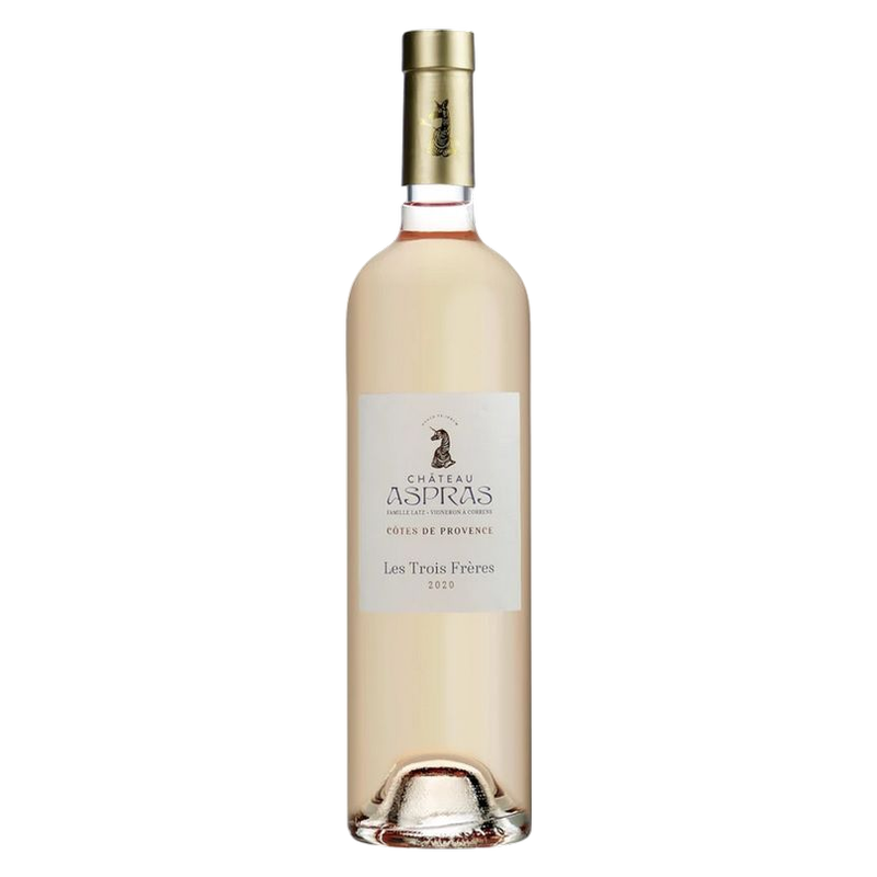Chateau Aspras Rose Cotes de Provence Les Trois Freres 750ml