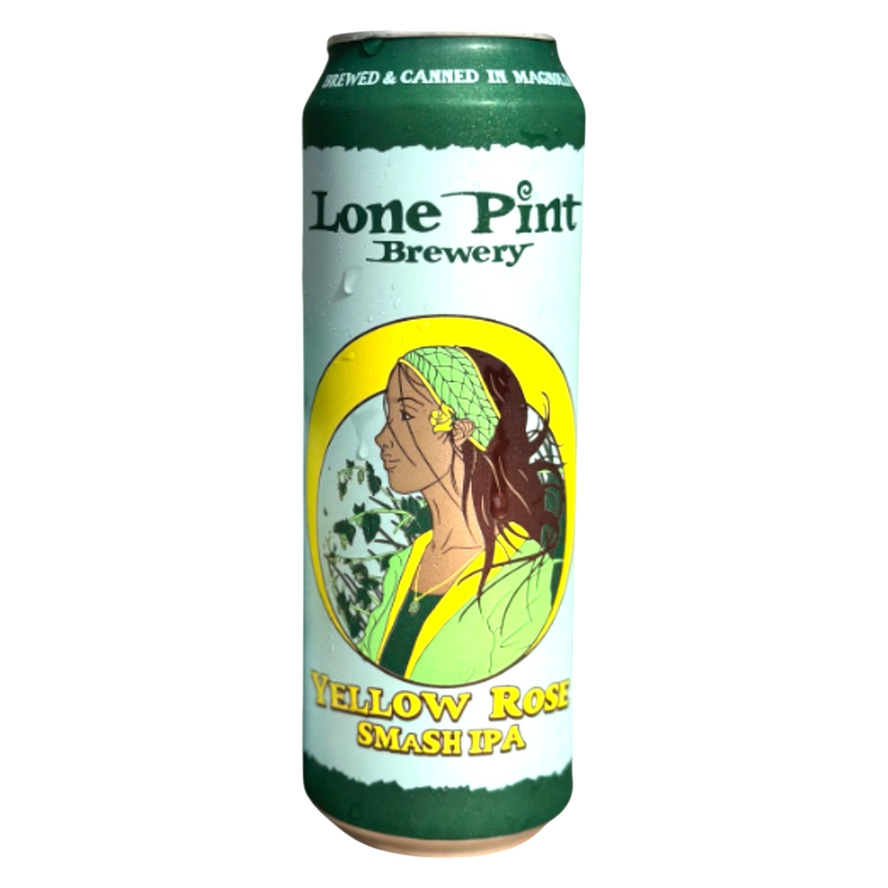 Lone Pint Brewery Yellow Rose SMaSH IPA 19oz Can