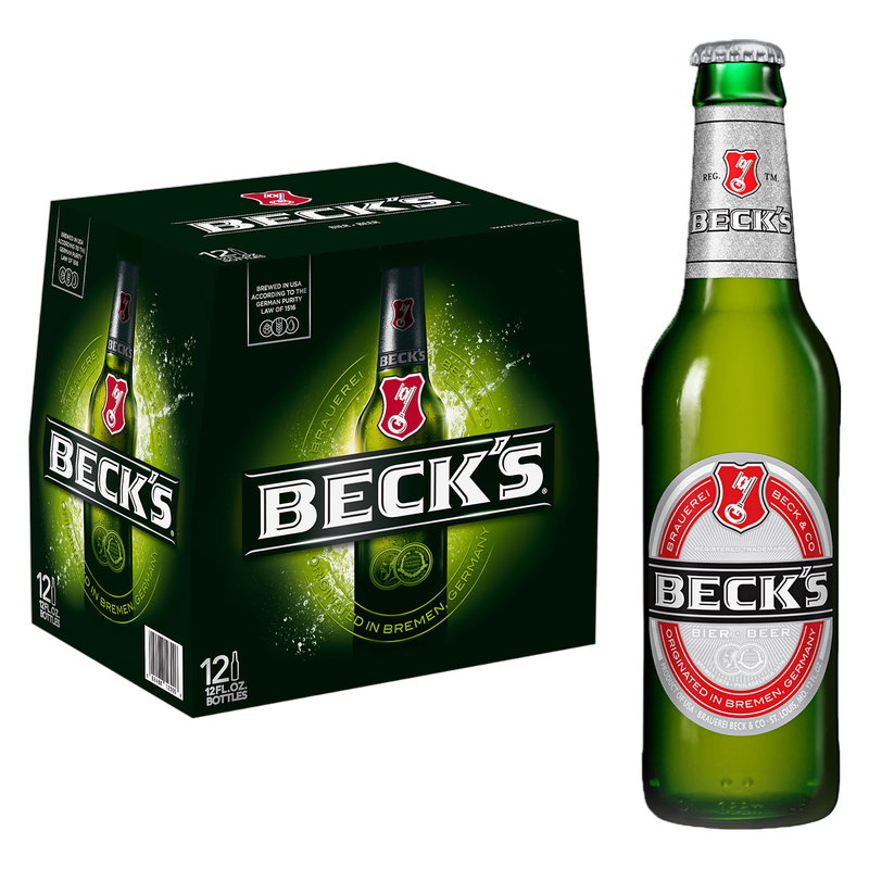 Beck's 12pk 12oz Btl 5.0% ABV