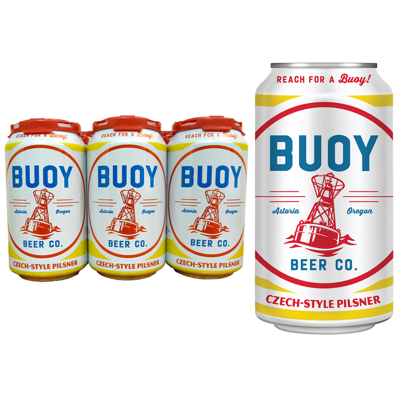 Buoy Czech Pilsner 6 pk 12oz Can 6.2% ABV