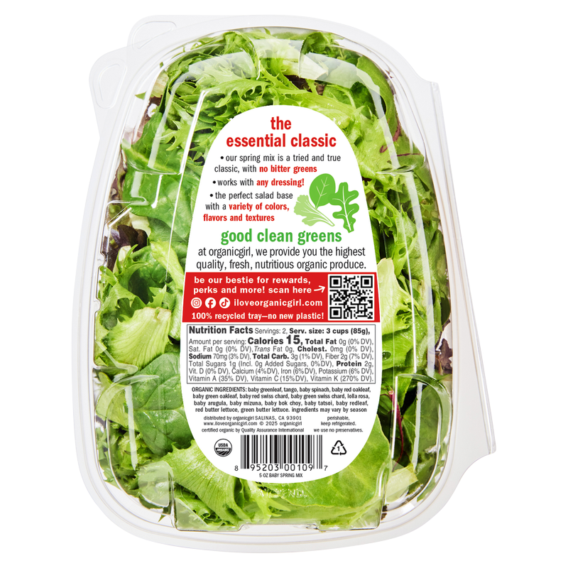 Organic Spring Mix - 5oz