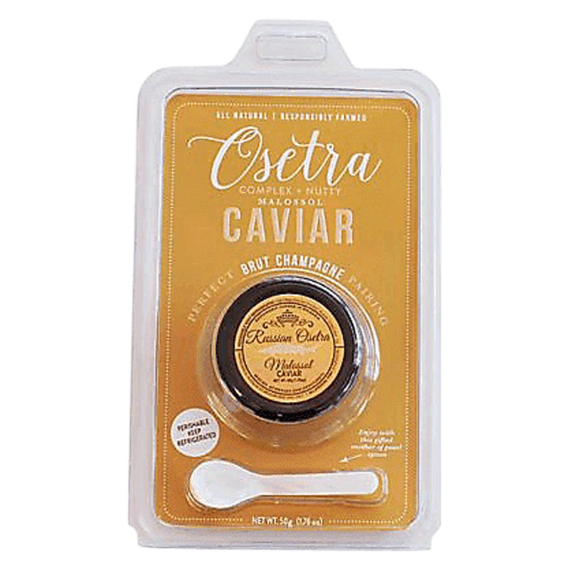 Pacific Plaza Russian Osetra Caviar with MP Spoon 50 Gram
