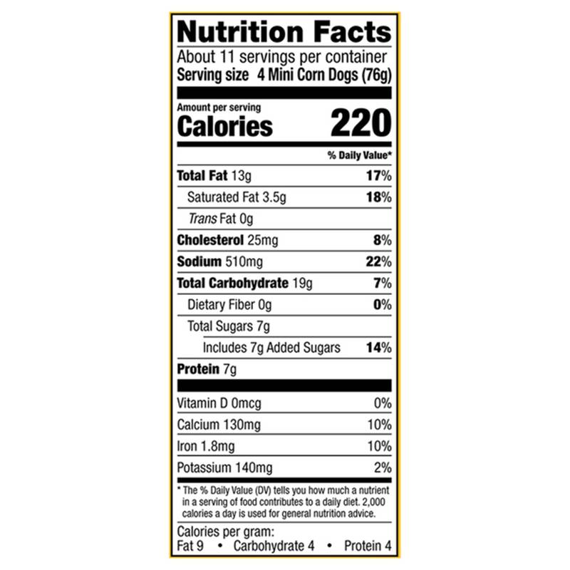 Foster Farms Mini Corn Dogs 20ct