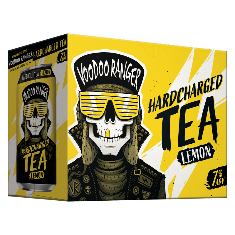 New Belgium Voodoo Ranger Hardcharged Tea Lemon 12pk 12oz Can 7.0% ABV