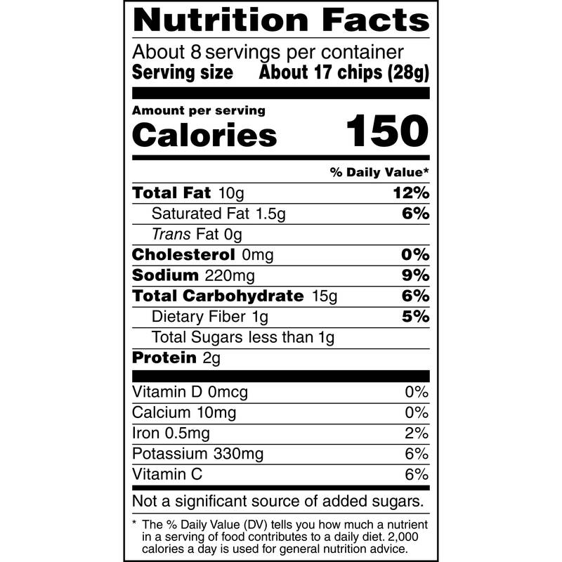 Lay's Salt & Vinegar Potato Chips 7.75oz