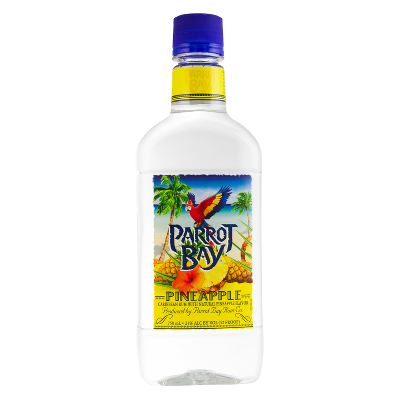 Captain Morgan Parrot Bay Pineapple Rum 750ml (42 Proof)