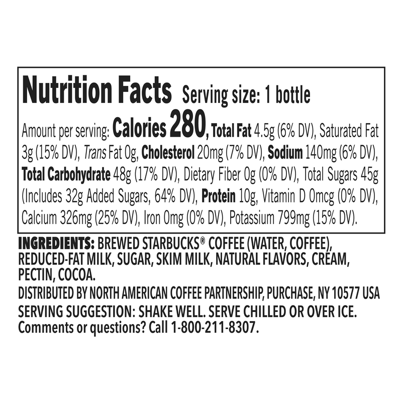 Starbucks Frapp Passport Chocolate Churro 13.7oz Btl