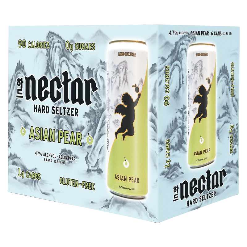 Nectar Hard Seltzer - Asian Pear 6pk 12oz Can 4.8% ABV