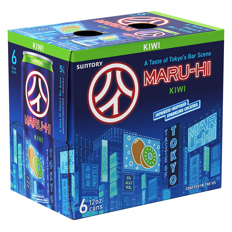Suntory Maru-Hi Kiwi 6pk 12oz Can