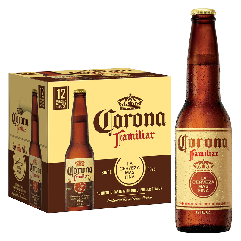 Corona Familiar 12pk 12oz Btl 4.8% ABV