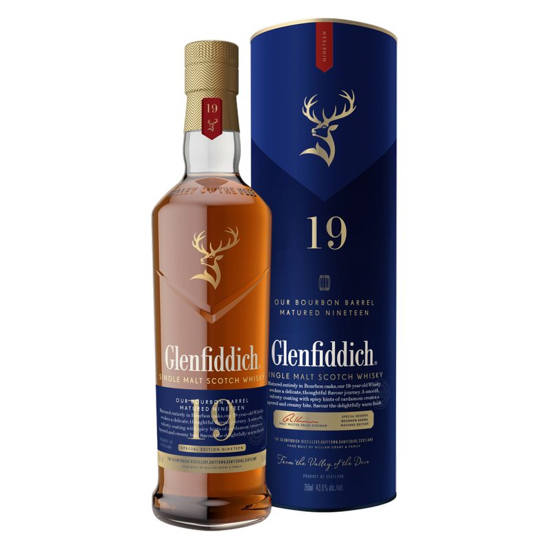 Glenfiddich Single Malt Scotch 19 Year 750ml Bottle
