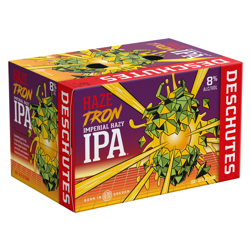 Deschutes Brewery Haze Tron Imperial Hazy IPA 6pk 12oz Cans 8% ABV