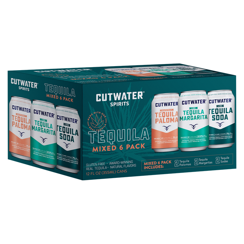 Cutwater Tequila Variety 6pk 12oz Can