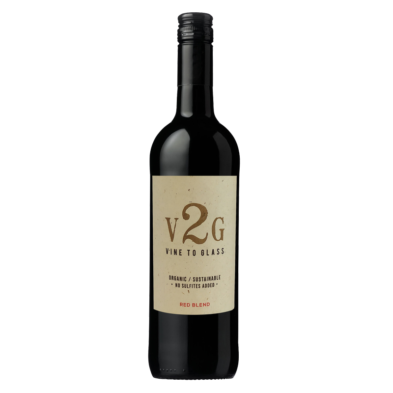Vine to Glass Organic Red Blend 750ml