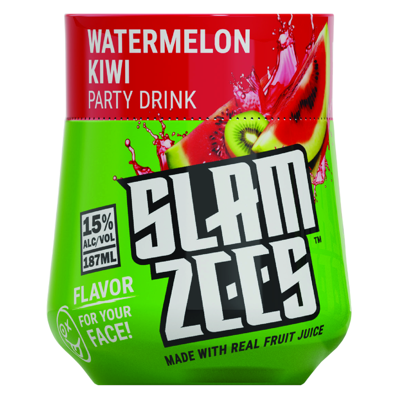 Slamzees Watermelon Kiwi 187ml 15% ABV