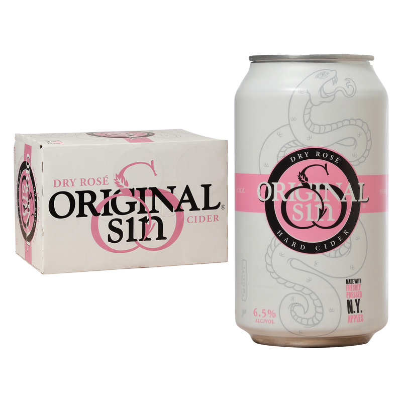 Original Sin Dry Rose 6pk 12oz Can 6.5% ABV