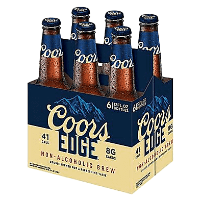 Coors Edge Non-alcoholic 6pk 12oz Btl