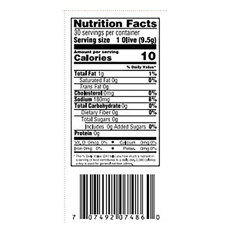 Main & Geary Martini Olives 10oz