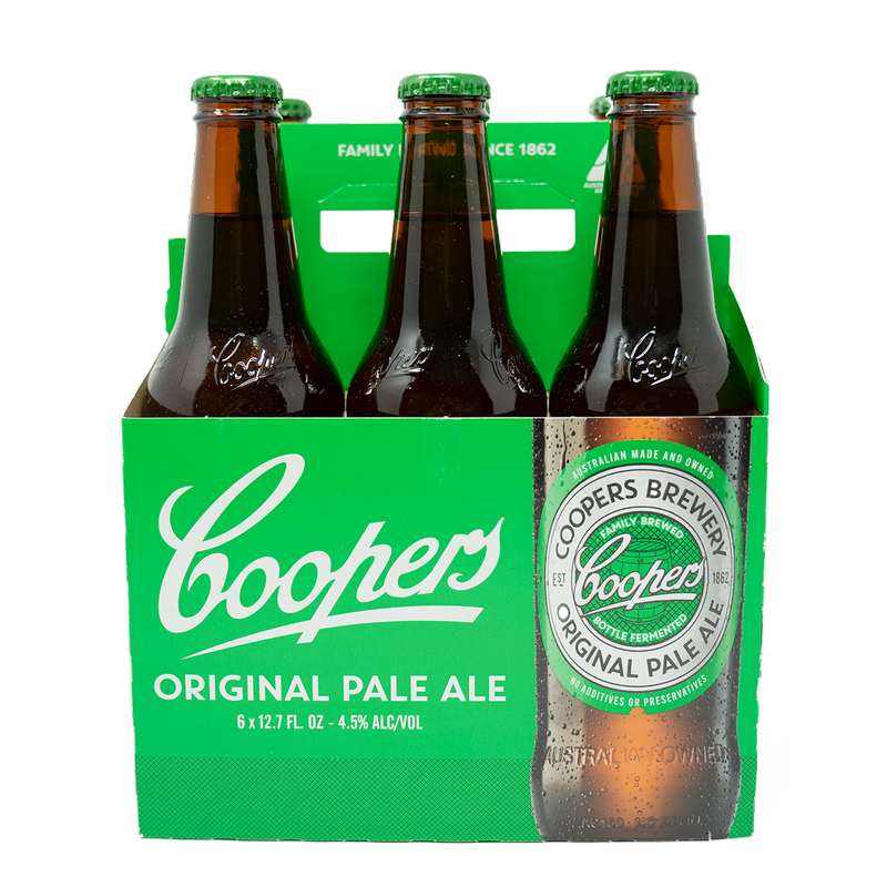 Coopers Pale Ale 6pk 12oz Btl