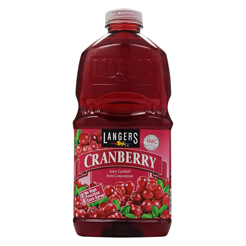 Langers Cranberry Juice Cocktail 64oz Btl