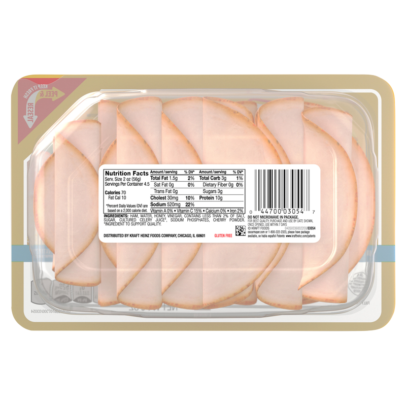 Oscar Mayer Honey Ham - 9oz
