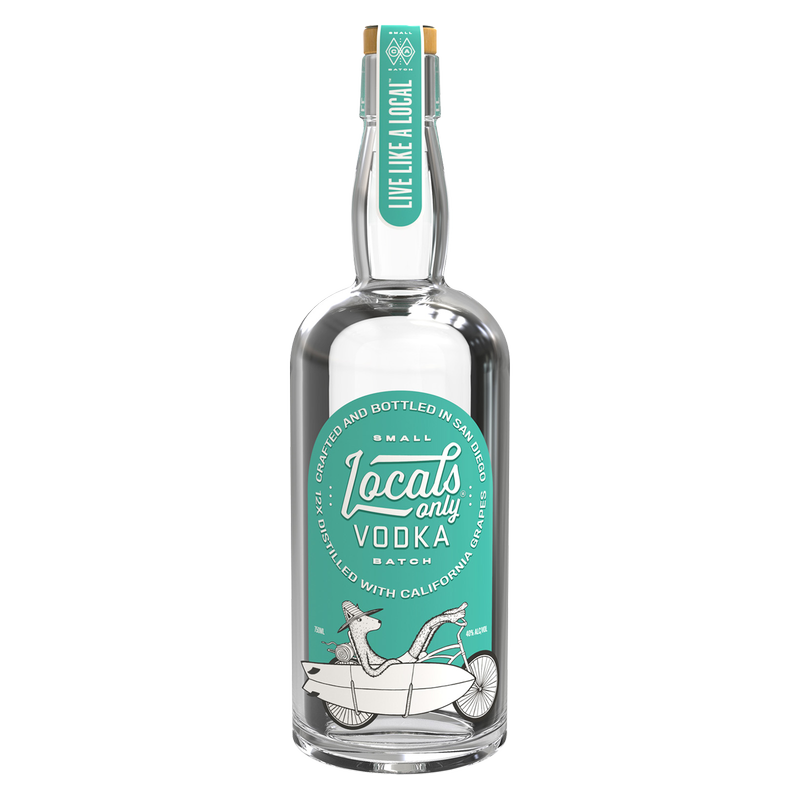 Locals Only Vodka 750ml