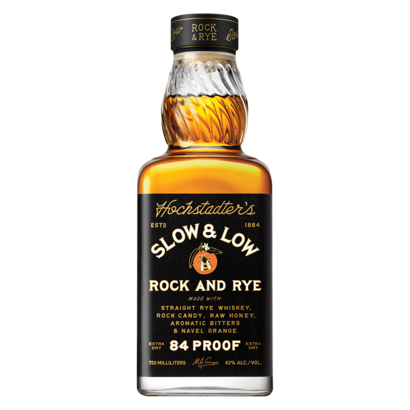 Slow & Low Rock And Rye Old-Fashioned 750ml (84 proof)