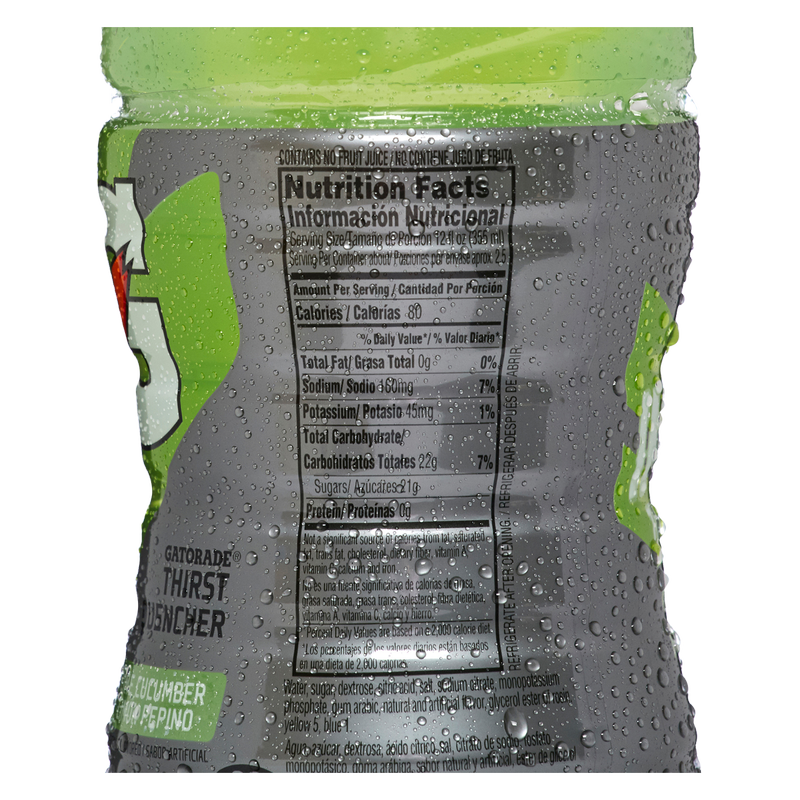 Gatorade Lime Cucumber 28oz