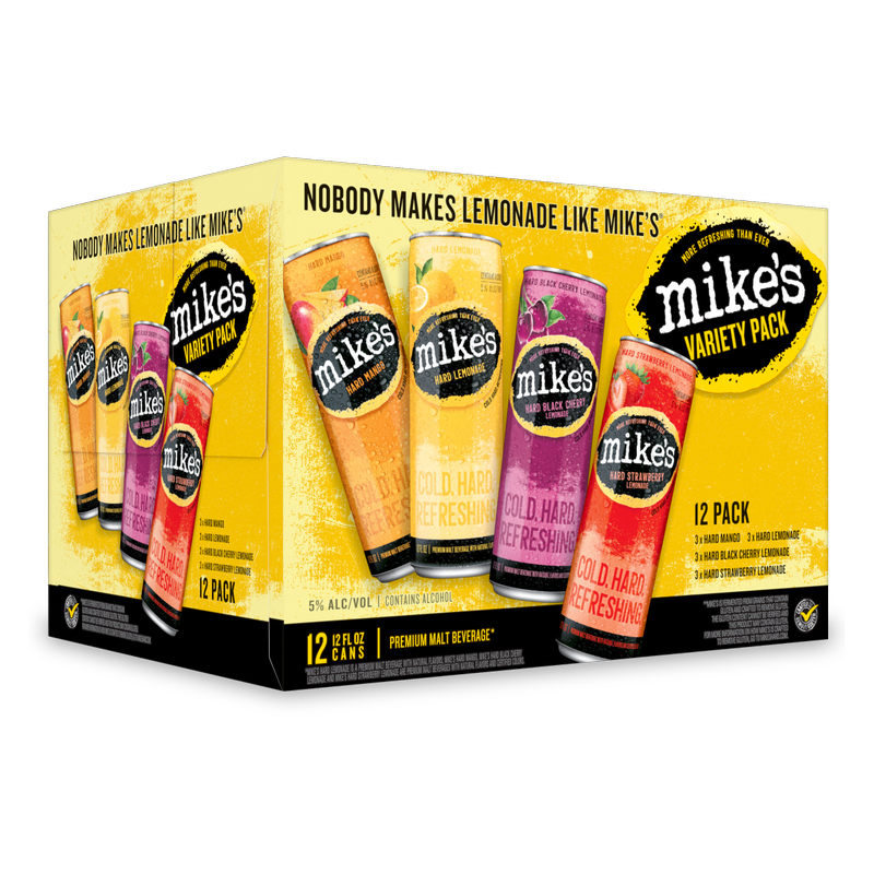 Mike's Hard Variety 12pk 12oz Can 5.0% ABV