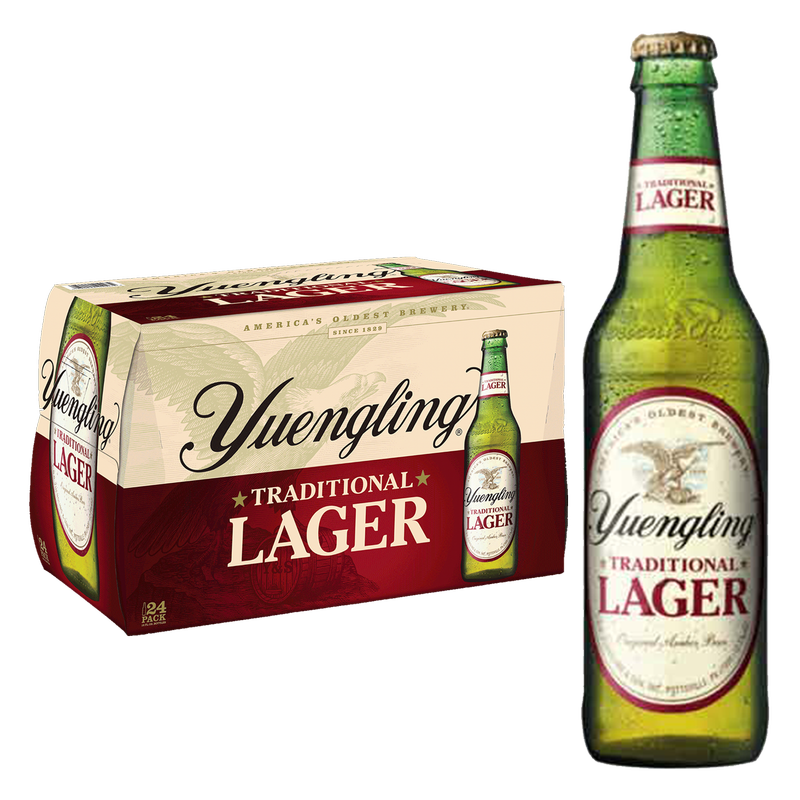 Yuengling Lager 24pk 12oz Btl 4.5% ABV