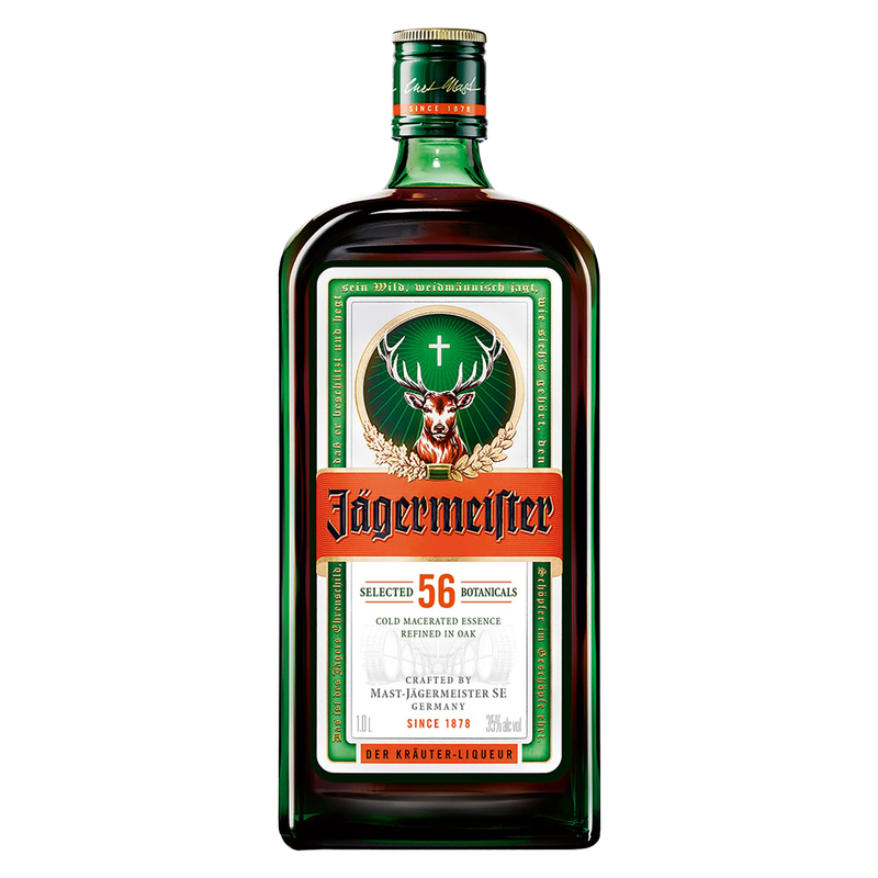 Jagermeister Liqueur 1L (70 Proof)