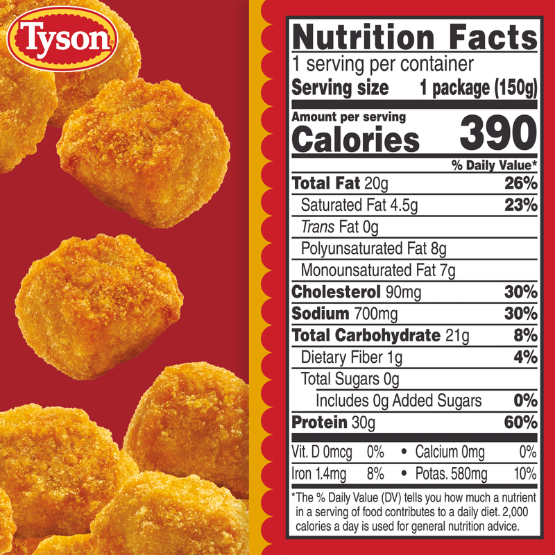 Tyson Popcorn Chicken Bites 5.3oz