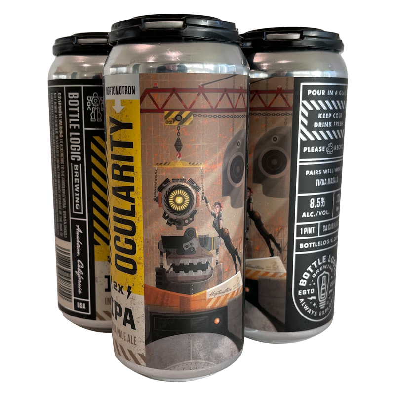 Bottle Logic Brewing Ocularity Double IPA 4pk 16oz Can