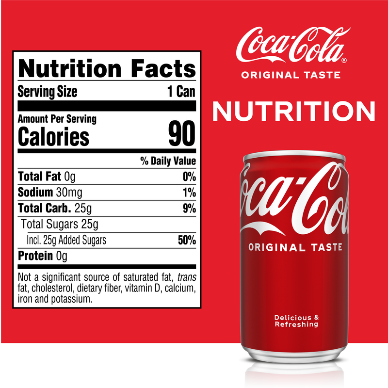 Coca-Cola 6pk 7.5oz Mini Can
