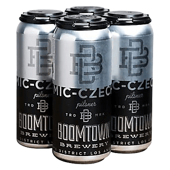 Boomtown Brewery Mic Czech Pilsner (4PKC 16.9 OZ)