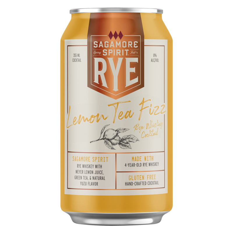Sagamore Lemon Tea Fizz 4pk 12oz Cans