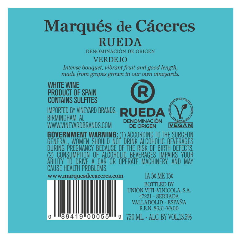 Marques De Caceres Verdejo 750ml