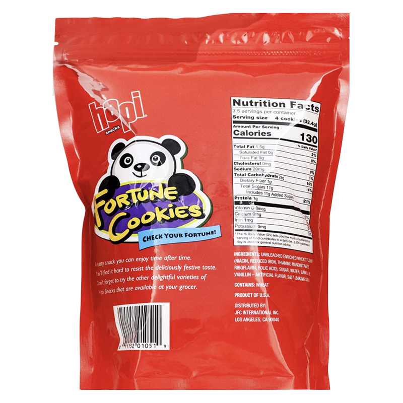 Hapi Fortune Cookies Bag 4oz