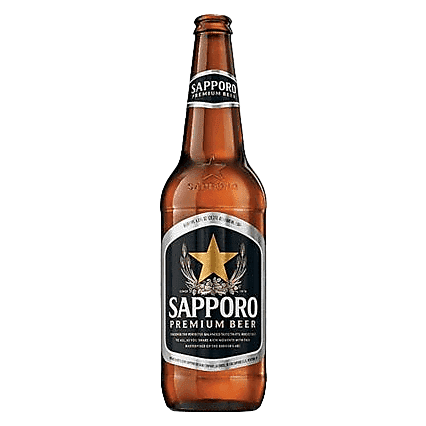 Sapporo Premium Beer Single 20.3oz Btl