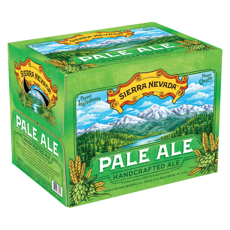 Sierra Nevada Pale Ale 12pk 12oz Btl 5.6% ABV