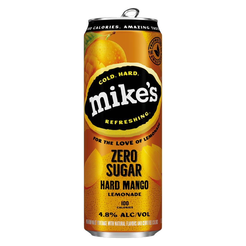 Mike's Hard Zero Sugar Mango Lemonade 12oz Can 4.8% ABV