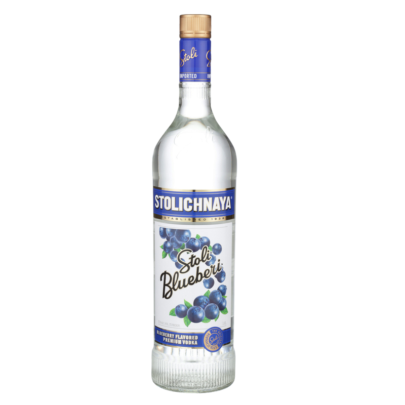 Stoli Blueberi 75 Proof 1L