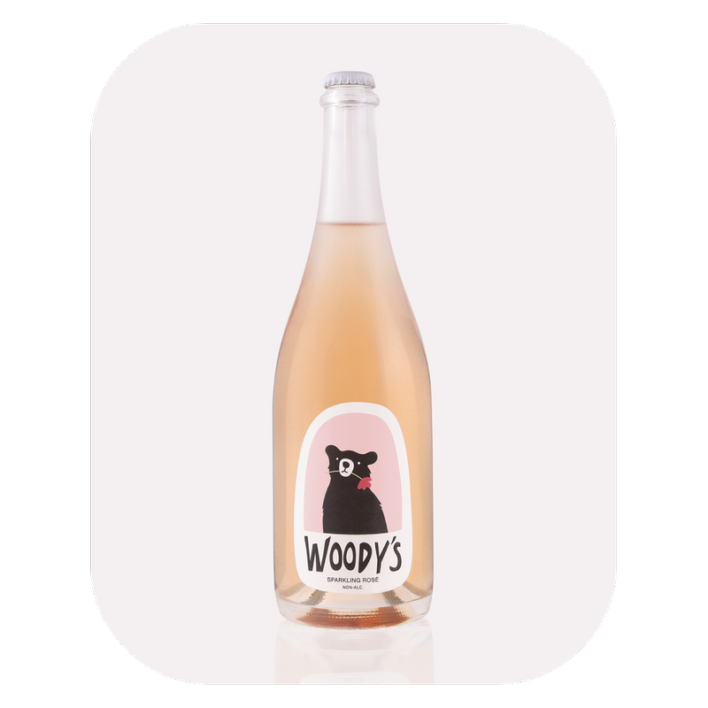Woody's Non-Alcoholic Sparkling Rose 750ml