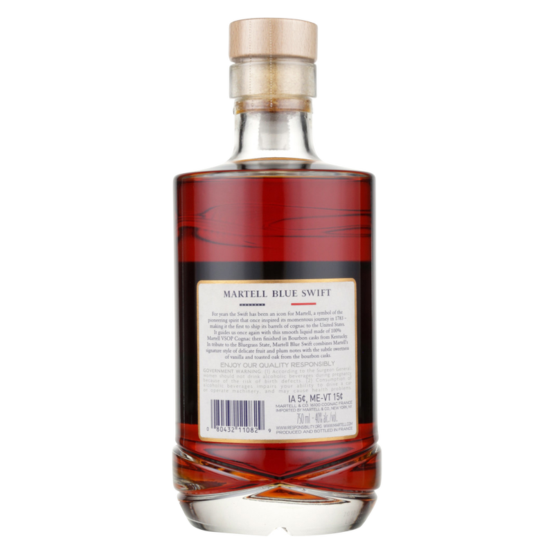 Martell Blue Swift VSOP Cognac 750ml