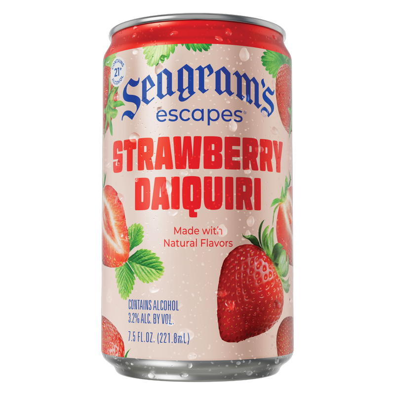 Seagram's Escapes Strawberry Daiquiri Single 7.5oz Can 3.2% ABV